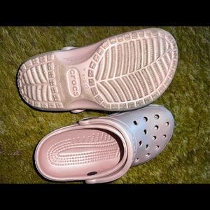 Cotton candy crocs